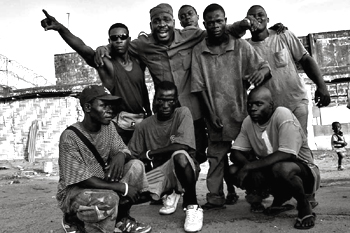 Blahyi with former child soldiers
